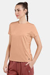Amante Quick Dry Relaxed Top - Cafe Creme — thumbnail 2